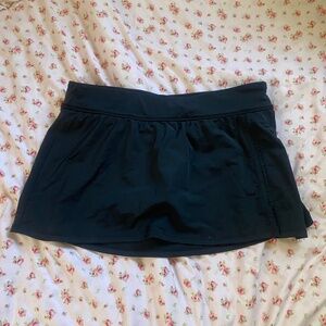 Black Mini Tennis/Swim Skirt